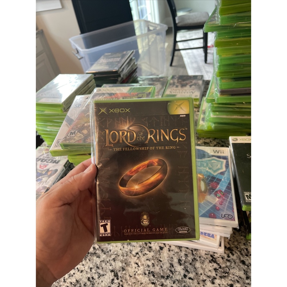 Xbox Original The Lord of the Rings: The Fellowship of the‎ Ring CIB